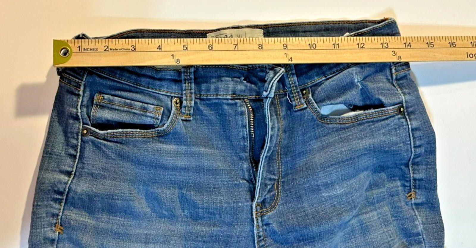Steve Madden Mudd Women’s Skinny Jeans – Size 5 Flex Stretch - distressed Size 28" / US 6 / IT 42 - 9 Thumbnail