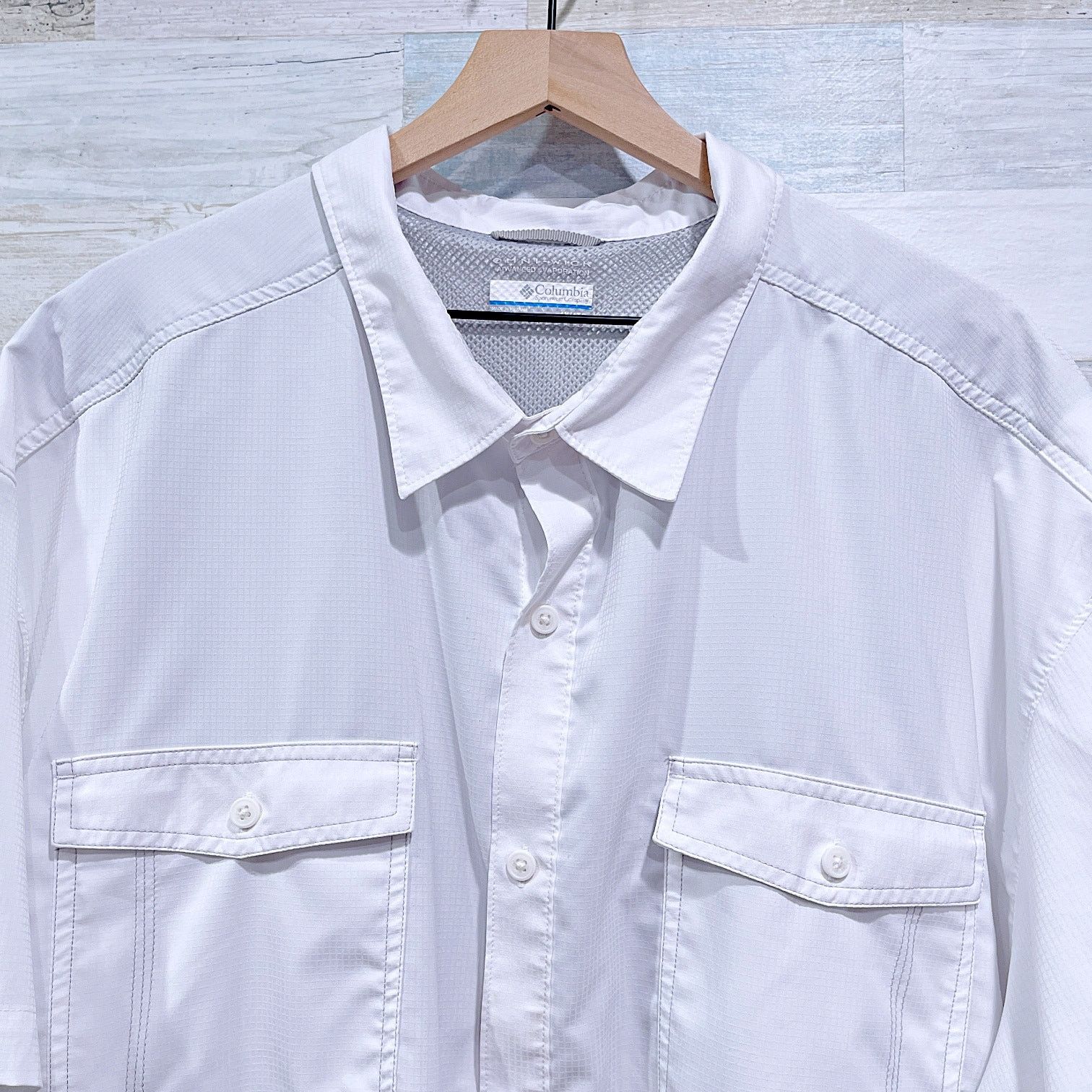 Columbia Columbia Utilizer Short Sleeve Shirt White Mens 4XL Size US XXL / EU 58 / 5 - 2 Thumbnail