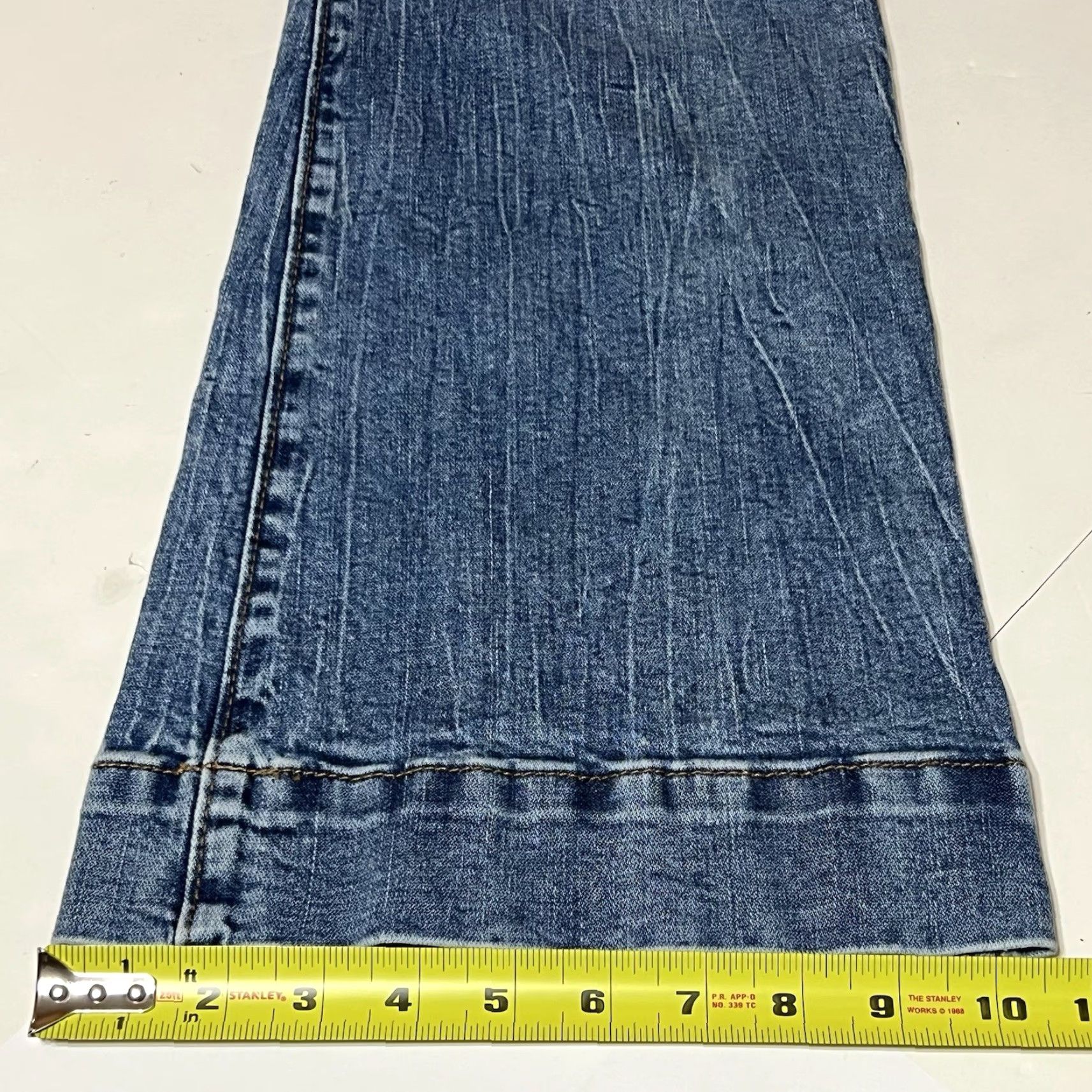 Wrangler Wrangler Retro Jeans Flared 5-Pocket Denim Blue Regular Women 30 x 28/30 High Rise Trouser Jeans Western Size 30" / US 8 / IT 44 - 7 Thumbnail