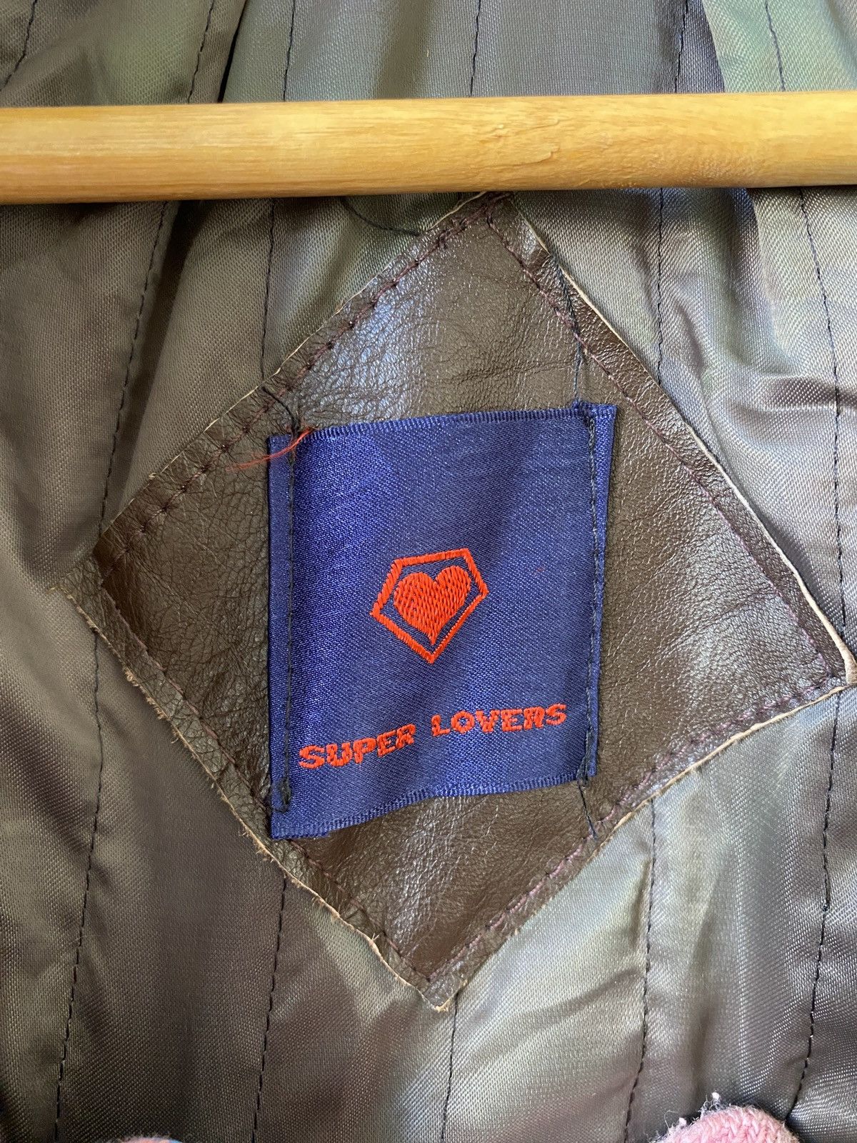 Le Grande Bleu (L.G.B.) × Seditionaries RARE!! Vintage Super Lovers Suede Leather Fur Cropped Jacket Size US M / EU 48-50 / 2 - 16 Thumbnail