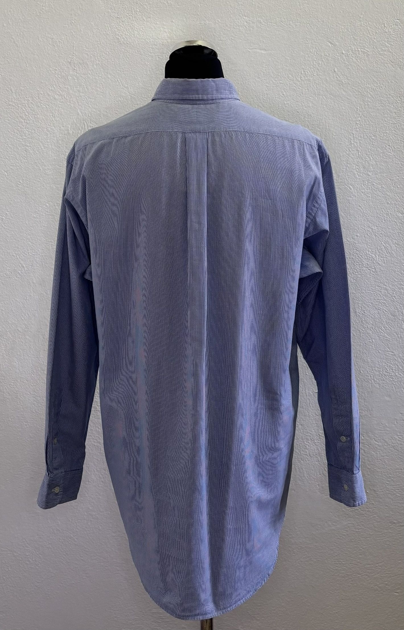 Polo Ralph Lauren Polo Ralph Lauren Blue White Checks shirt large Size US L / EU 52-54 / 3 - 2 Thumbnail
