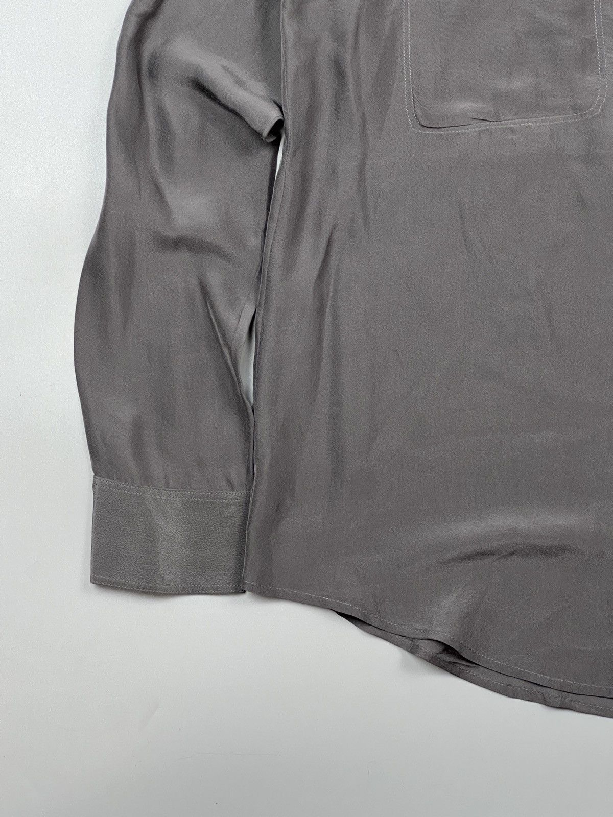 T by Alexander Wang T by Alexander Wang Silk Shirt (Y0435) Size S / US 4 / IT 40 - 2 Thumbnail