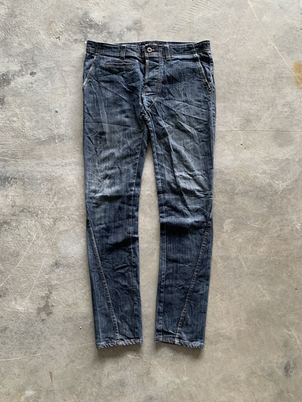 Hysteric Glamour × If Six Was Nine × Japanese Brand vintage japanese denim nuestro skinny fit Size US 33 - 1 Thumbnail