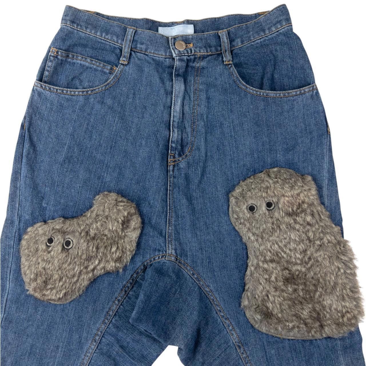 Issey Miyake Vintage Ne-Net By Issey Miyake Patch Denim Jeans Size W27 Size US 27 - 4 Thumbnail