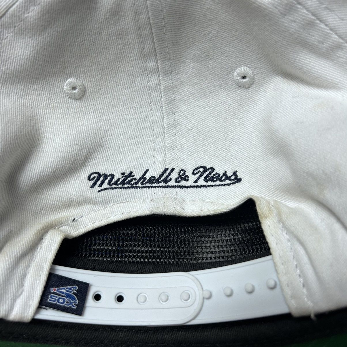 MLB Chicago White Sox 2-Tone Rope Snapback Navy Retro MLB Hat Size ONE SIZE - 7 Thumbnail
