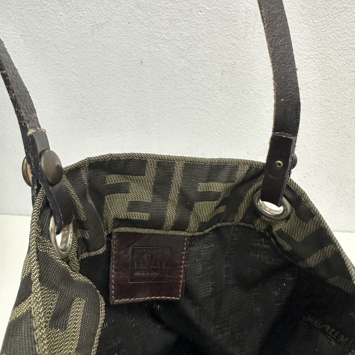 Fendi ‼️YES‼️ AUTHENTIC FENDI ZUCCA FF TOTE HANDBAG Size ONE SIZE - 9 Thumbnail