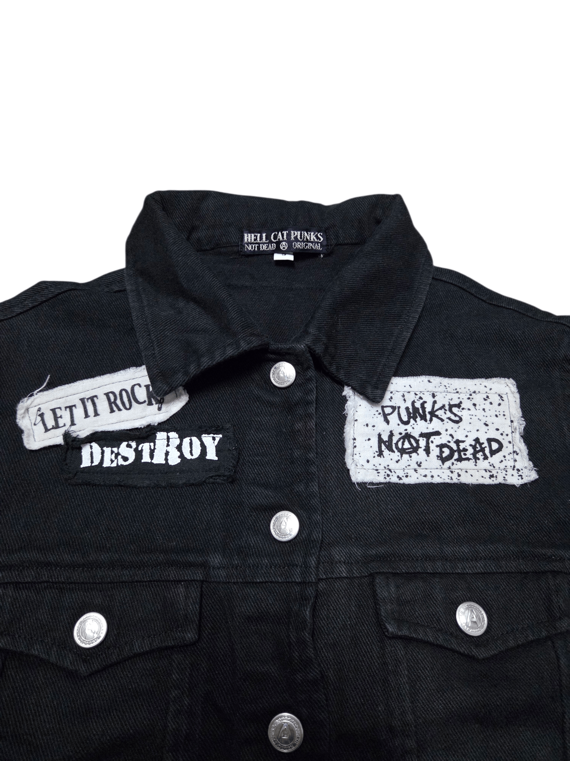 Japanese Brand HELL CAT PUNKS JACKETS Size S / US 4 / IT 40 - 3 Thumbnail