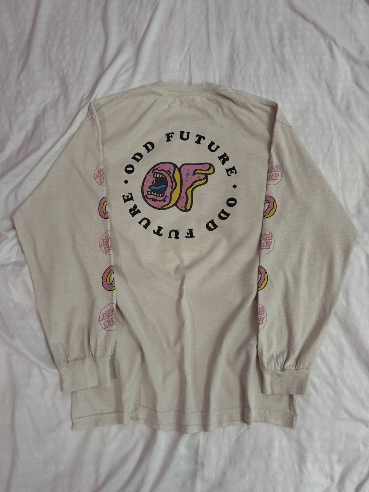 Odd Future Vintage Y2K Odd Future X Santa Cruz Skateboard Tees Size US L / EU 52-54 / 3 - 1 Thumbnail