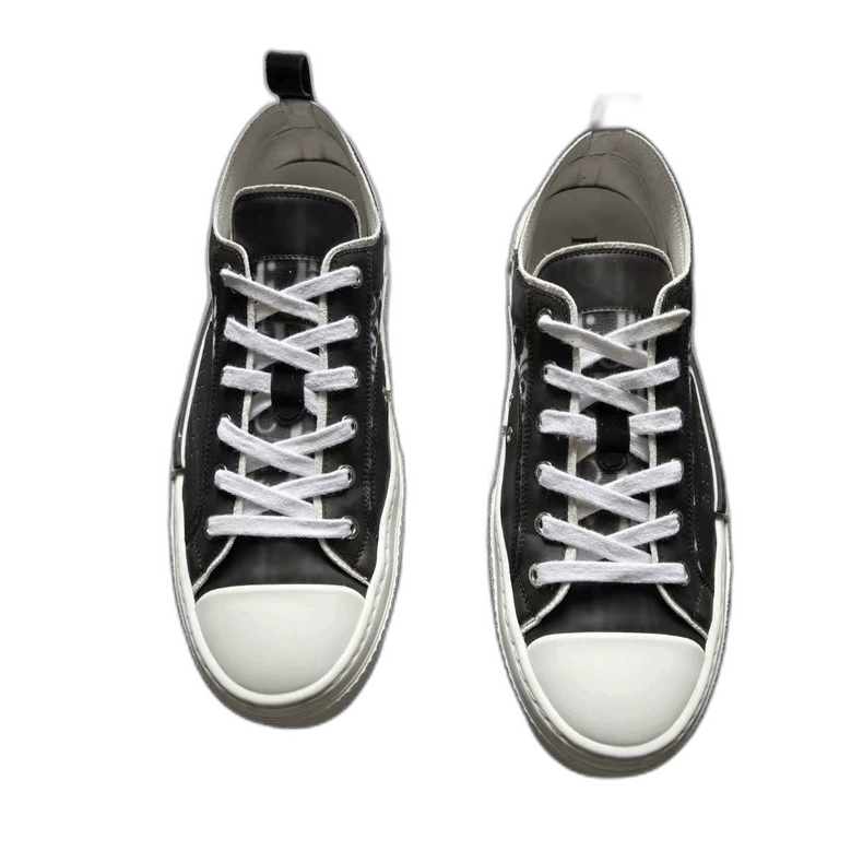 Dior DIOR B23 Black Gray Printed Sneakers Size 42-2506 Size US 9 / EU 42 - 1 Thumbnail