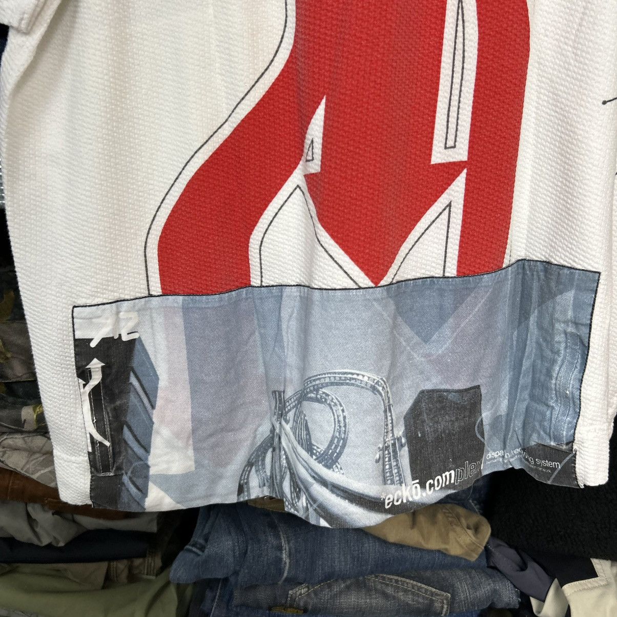 Ecko Unltd. Mens Ecko Unlimited Overprinted y2k skate graphic tee Size US L / EU 52-54 / 3 - 14 Thumbnail