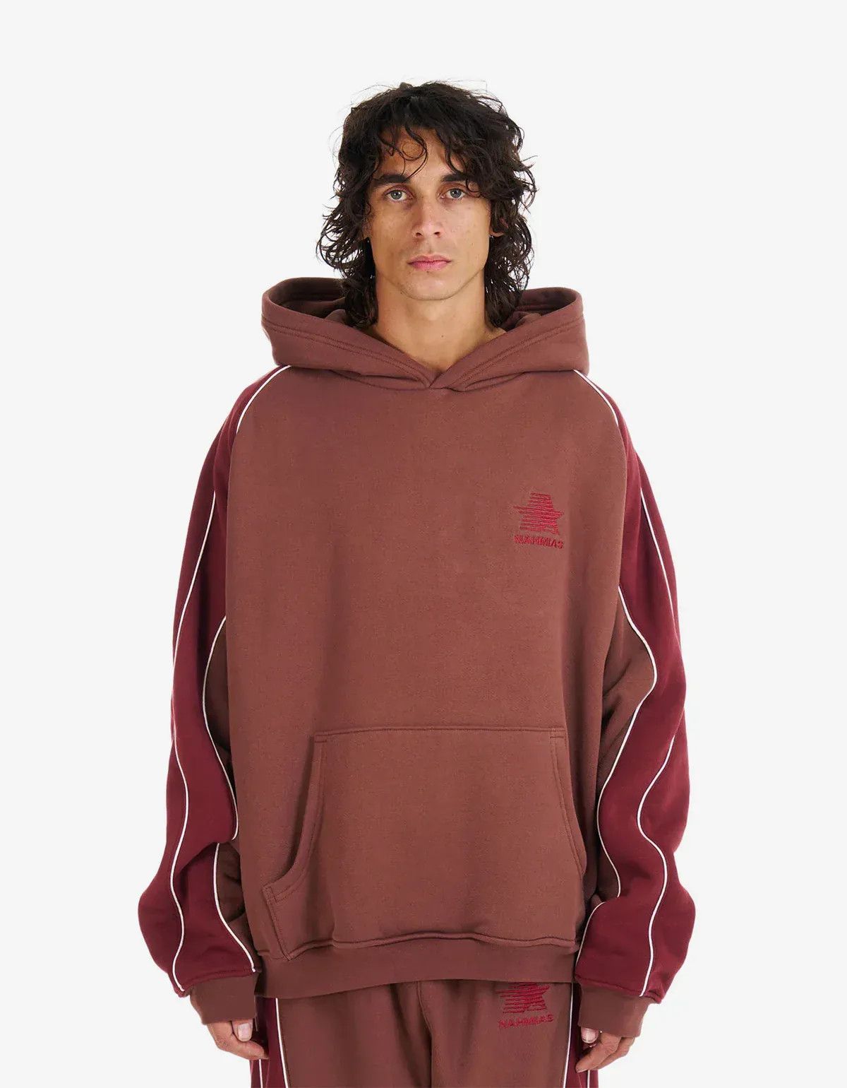 Nahmias Nahmias Vintage Burgundy Ollie Hoodie Size US S / EU 44-46 / 1 - 1 Thumbnail