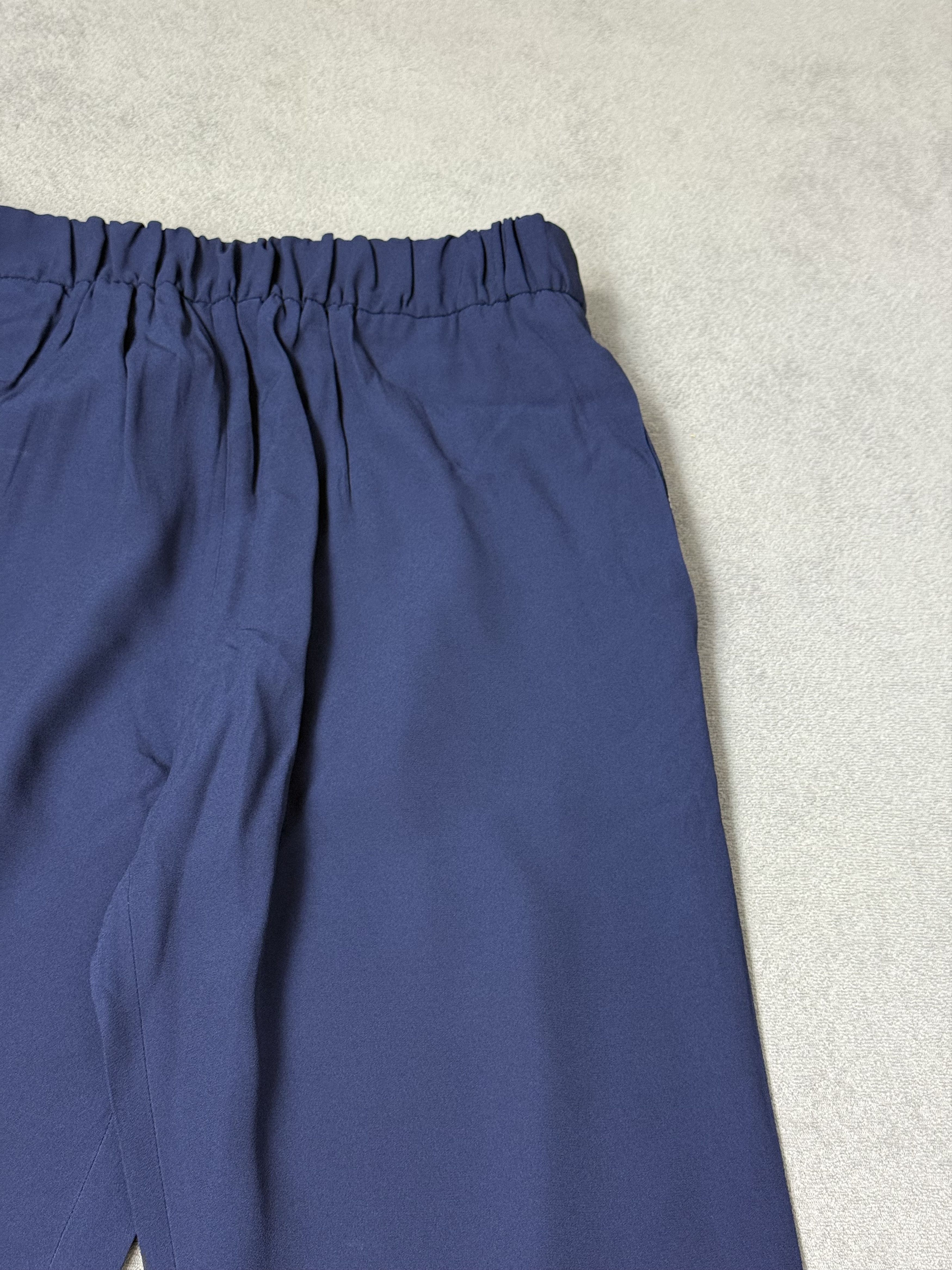 Marni Navy Marni Viscose Pants 44 Size 32" / US 10 / IT 46 - 4 Thumbnail