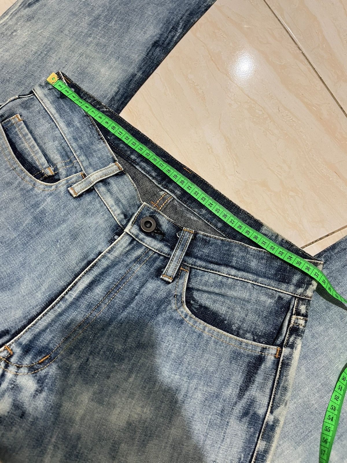 Japanese Brand Edge Rupert Acid Wash Flare Size US 30 / EU 46 - 7 Thumbnail