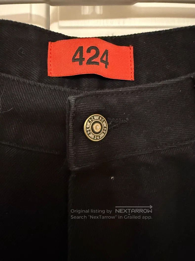 424 424 Denim Seven Eighth Pants Short Size US 32 / EU 48 - 5 Thumbnail