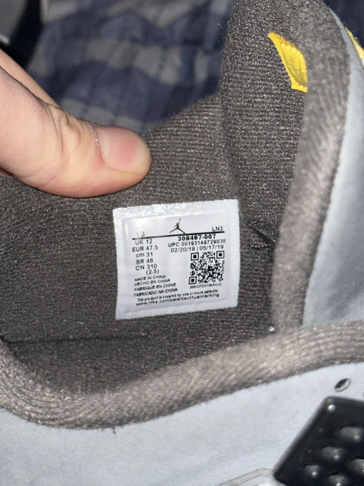 Jordan Brand Jordan 4 Retro Cool Grey (2019) Size US 13 / EU 46 - 7 Thumbnail
