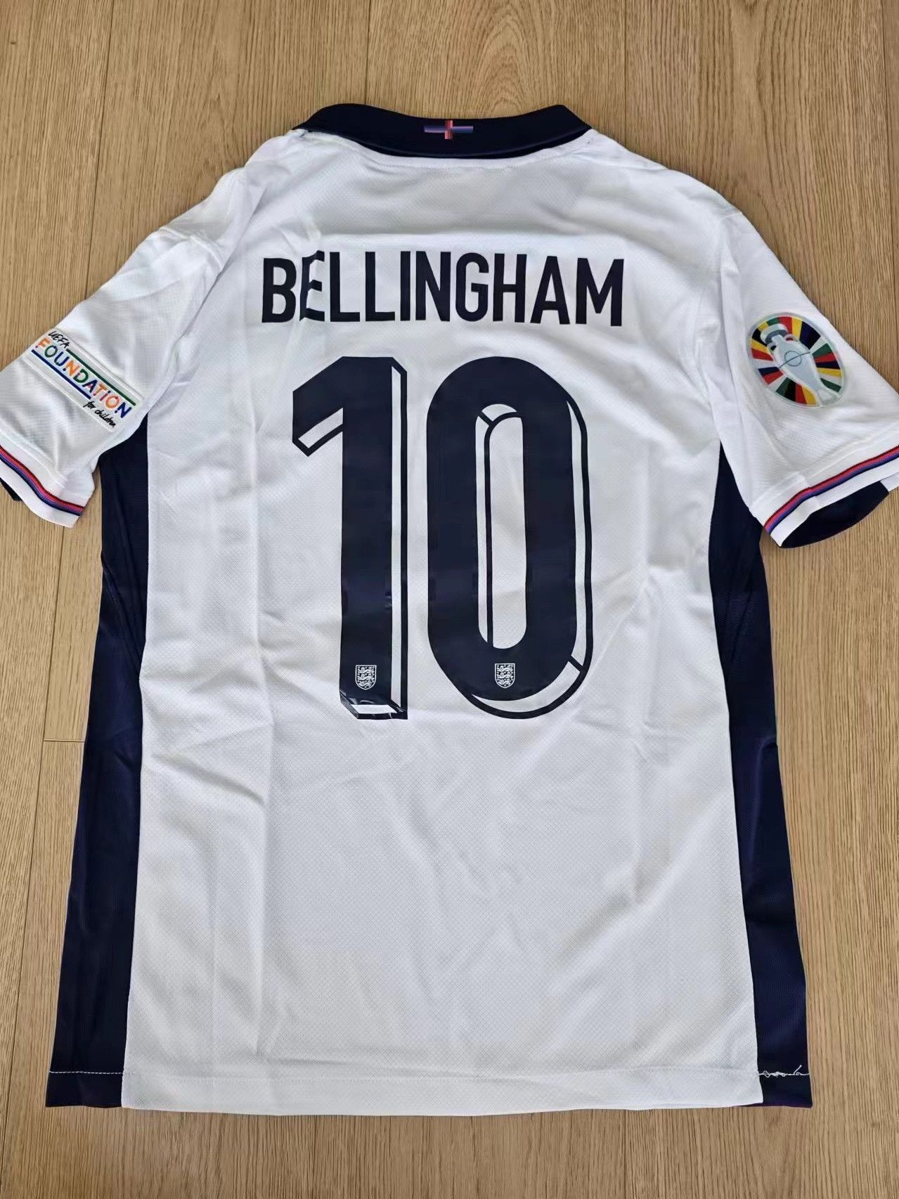 2024 Euro England #10 Jude Bellingham Jersey M