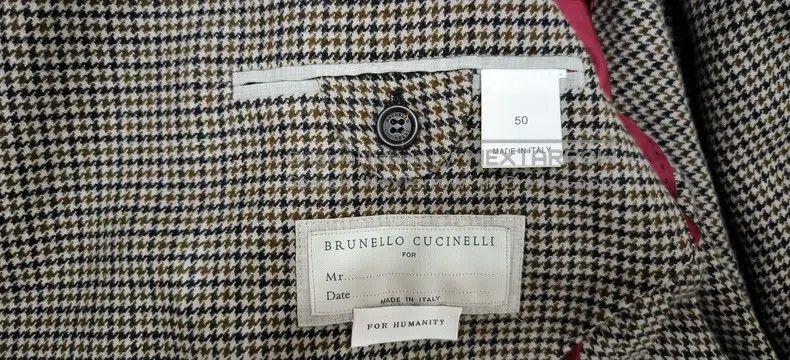 Brunello Cucinelli Brunello Cucinelli Wool and cashmere blend suit jacket Size 50L - 4 Thumbnail