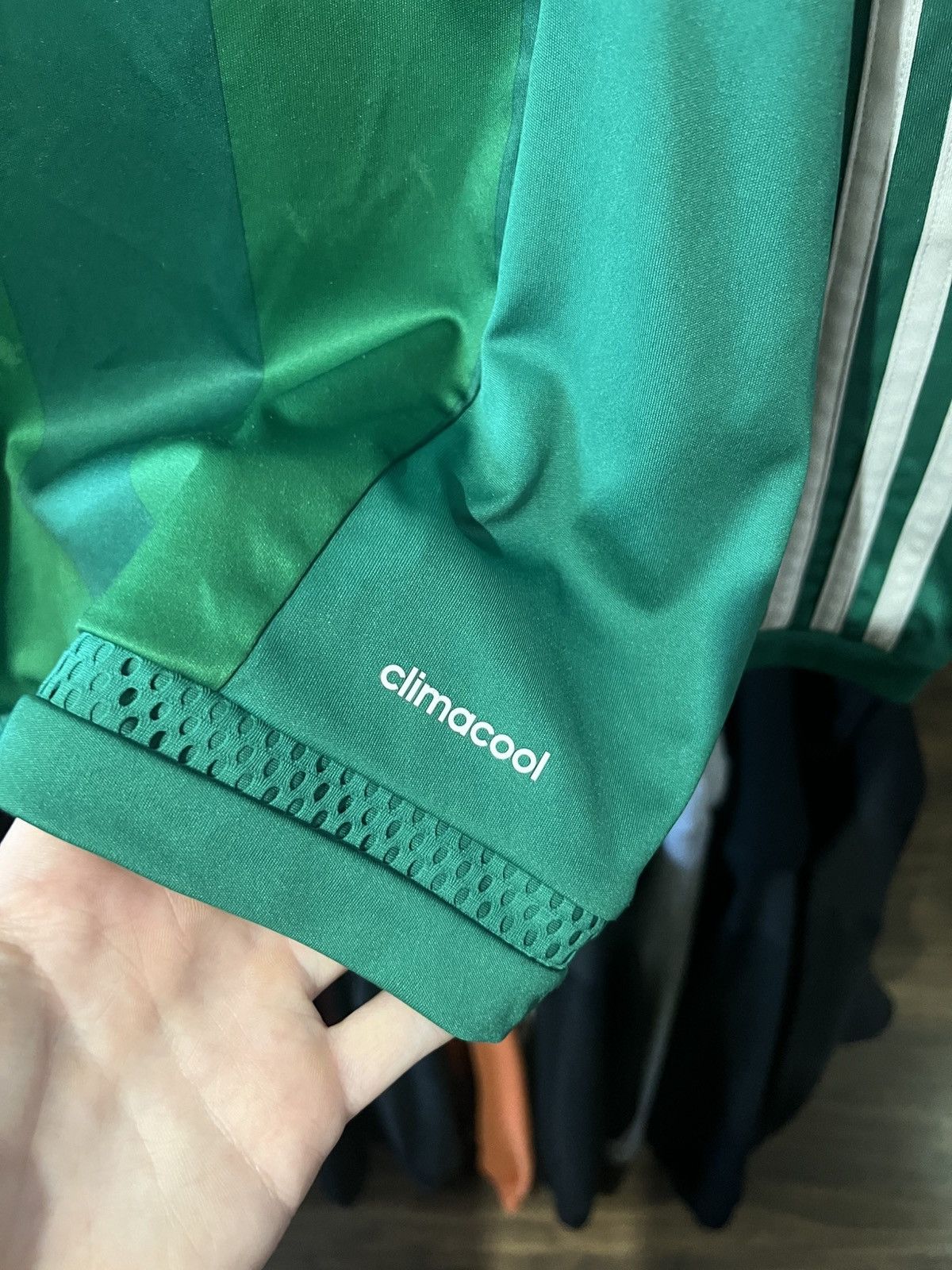 Adidas × Vintage 2015/2016 ADIDAS SK RAPID HOME FOOTBALL SHIRT MATCH WORN M Size US M / EU 48-50 / 2 - 7 Thumbnail