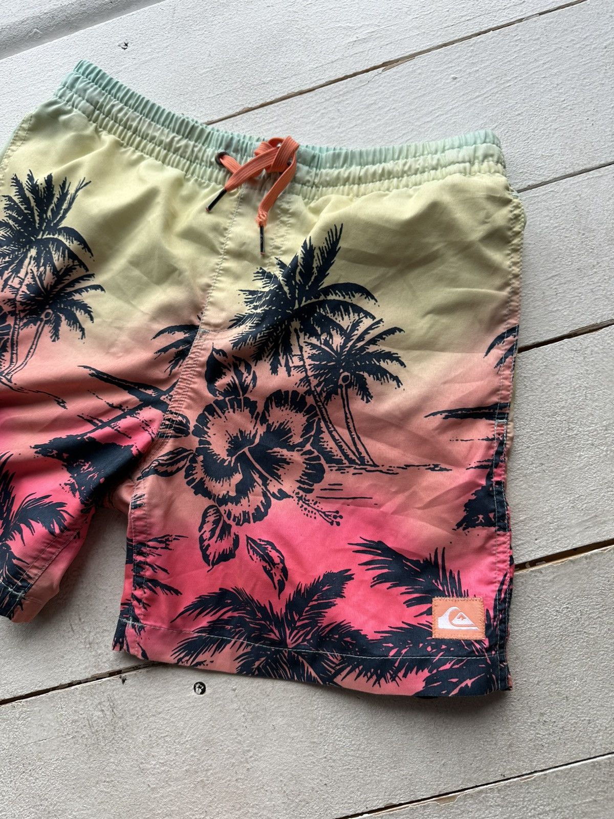 Quiksilver 🚨RARE BILLABONG BIG LOGO SWIM SHORTS Y2K SURF VINTAGE Size US 28 / EU 44 - 3 Thumbnail
