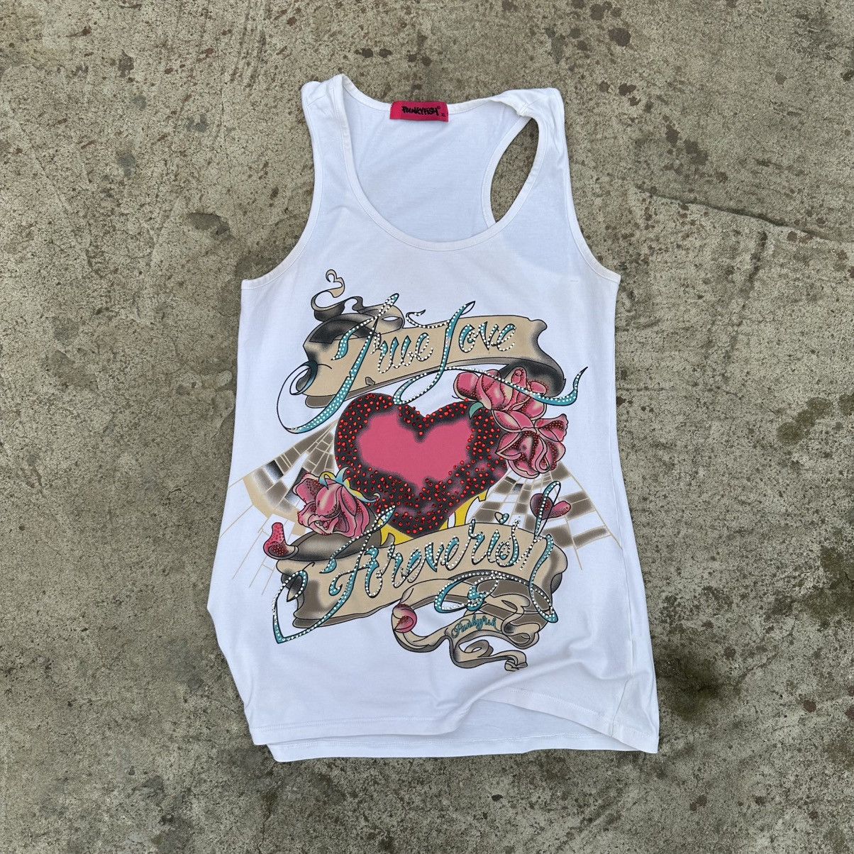 If Six Was Nine × Japanese Brand Vintage Punky Fish Tank Top Sleeveless Grunge Hype Size XL / US 12-14 / IT 48-50 - 1 Thumbnail