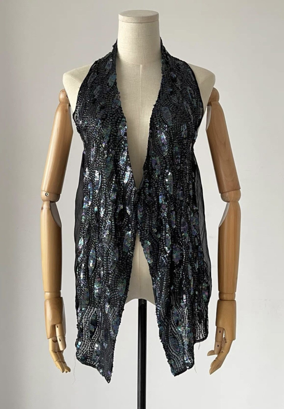 Ann Demeulemeester Ann Demeulemeester｜Silk vest Size XS / US 0-2 / IT 36-38 - 4 Thumbnail