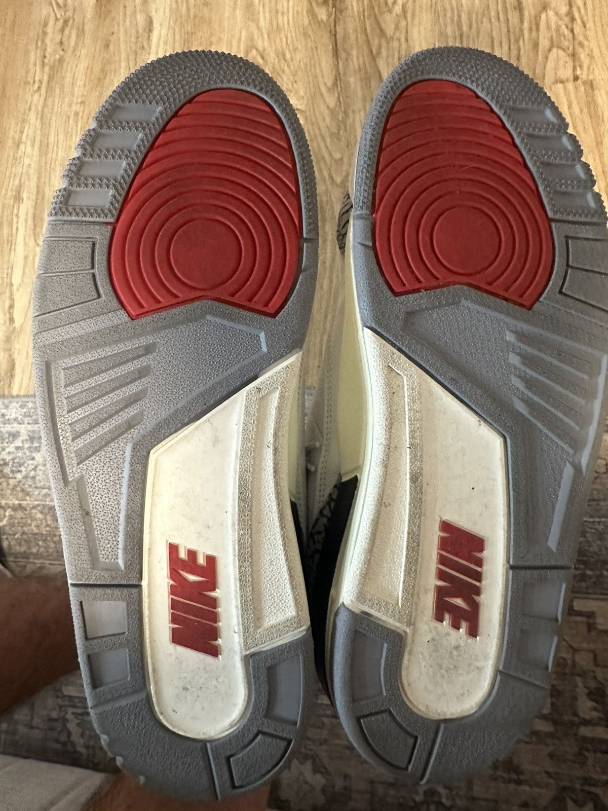 Nike Jordan 3 White Cement Reimagined Size US 10 / EU 43 - 6 Thumbnail