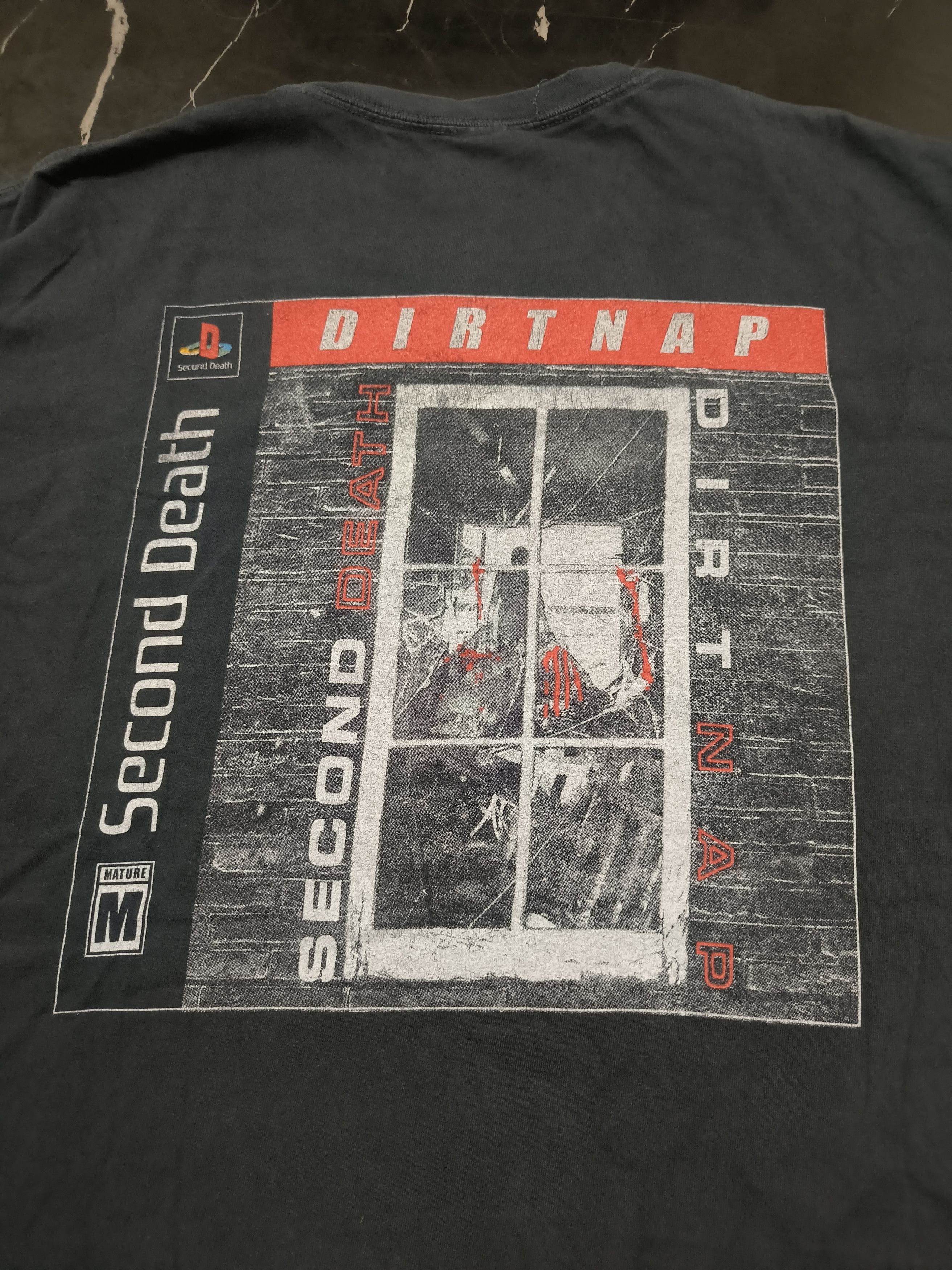 Band Tees Vintage Second death (Dirt nap) shirt Size US L / EU 52-54 / 3 - 4 Thumbnail