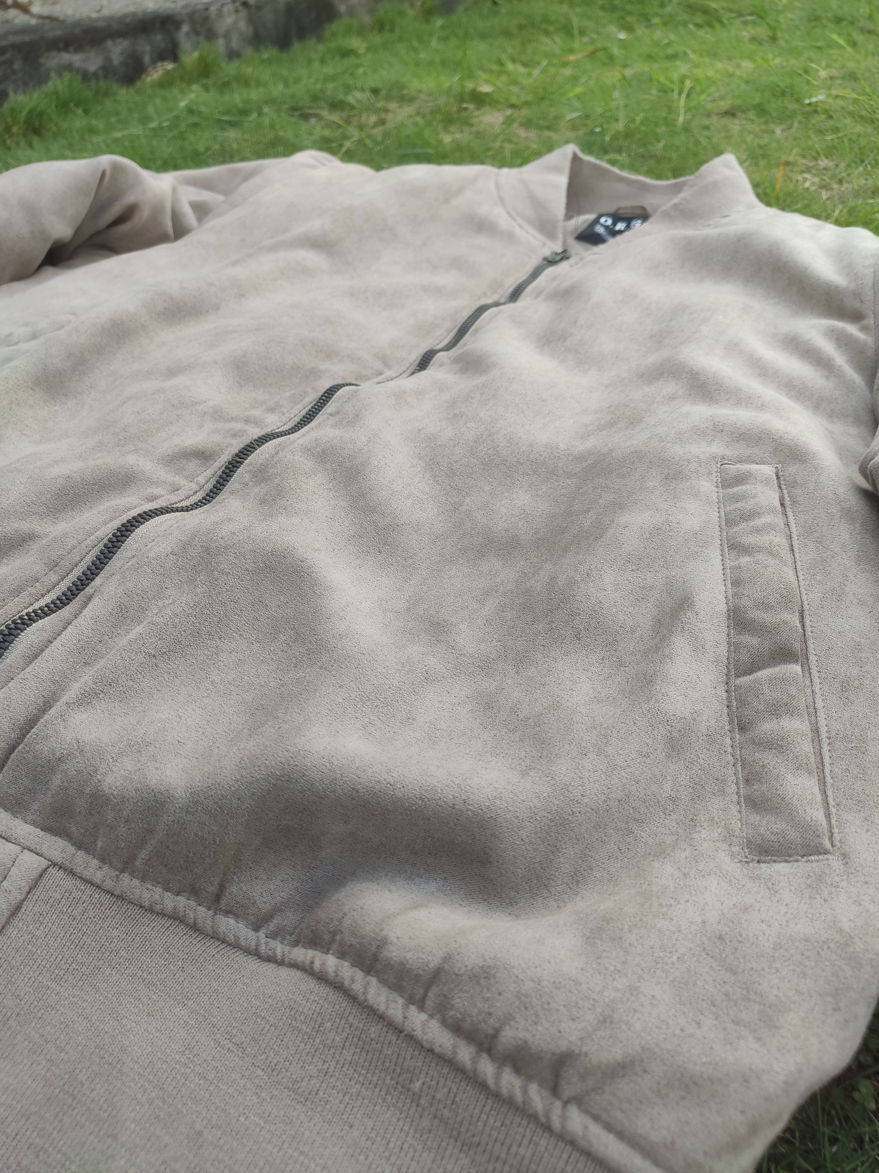 Japanese Brand Vintage O.R.G Velour / Velvet Bomber Jacket Size US L / EU 52-54 / 3 - 4 Thumbnail