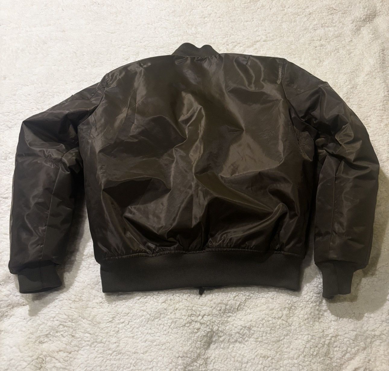 Other Khaki puffer bomber jacket0116 Size US L / EU 52-54 / 3 - 9 Thumbnail