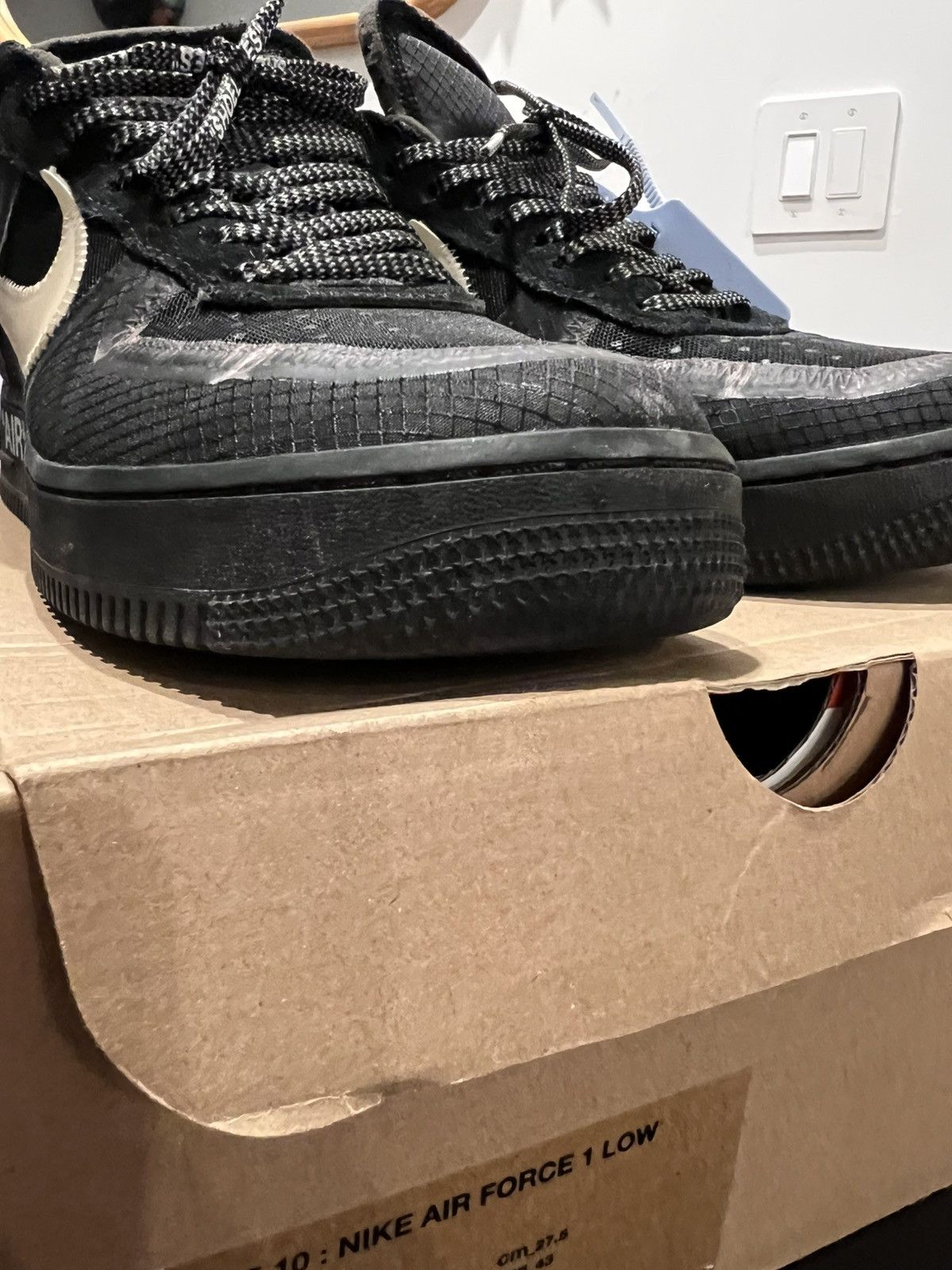 Nike × Off-White Holy Grailed Off White Nike Air Forces Size US 9.5 / EU 42-43 - 7 Thumbnail