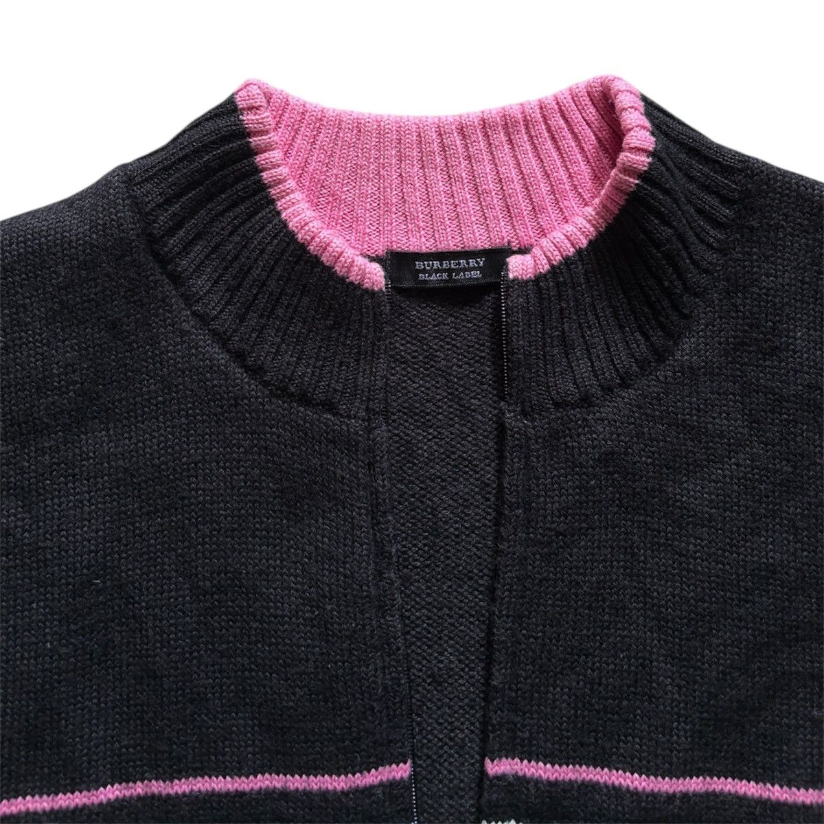 Burberry Burberry Black Label full-zip knit jacket Size US L / EU 52-54 / 3 - 7 Thumbnail