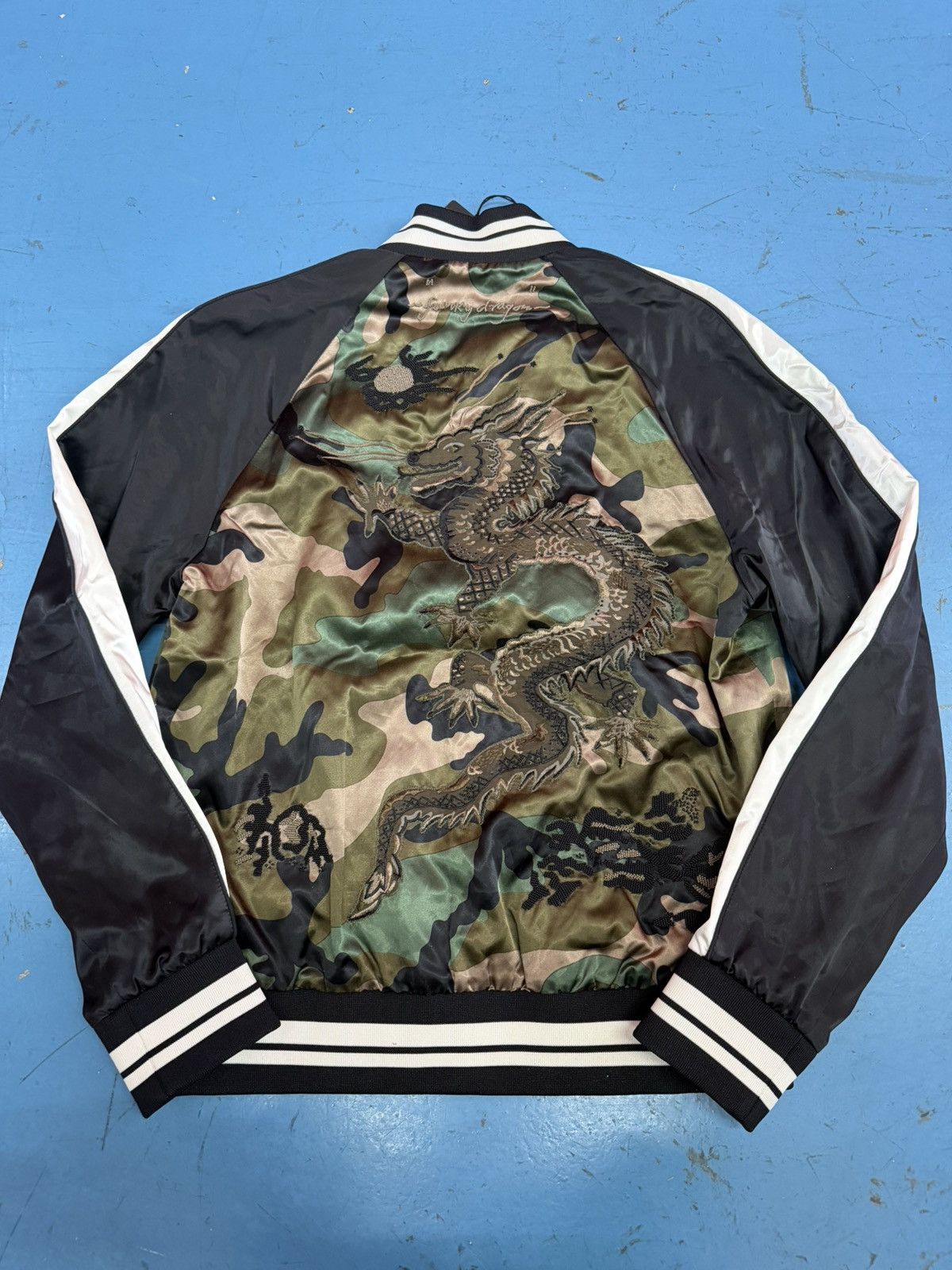 Valentino VALENTINO FUNKY DRAGON SOUVENIR JACKET Size US M / EU 48-50 / 2 - 2 Thumbnail