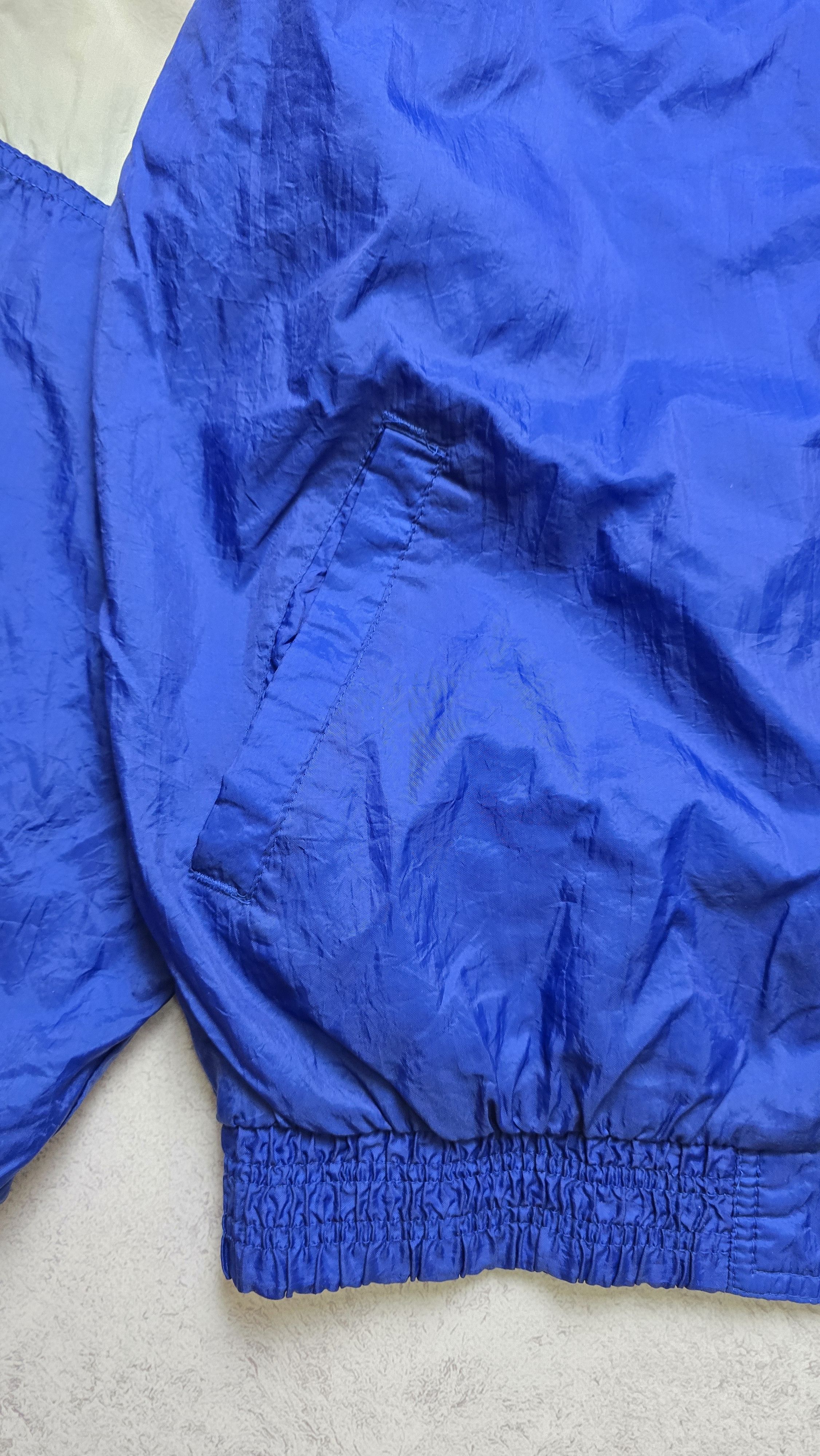 Starter Starter Quebec Nordiques Jacket 90s Vintage Blue Windbreaker Size US XL / EU 56 / 4 - 2 Thumbnail