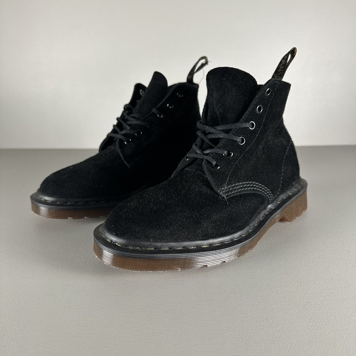 Dr. Martens Dr. Martens 101 Made in England Suede Ankle Boots in black Size US 7.5 / IT 37.5 - 2 Thumbnail