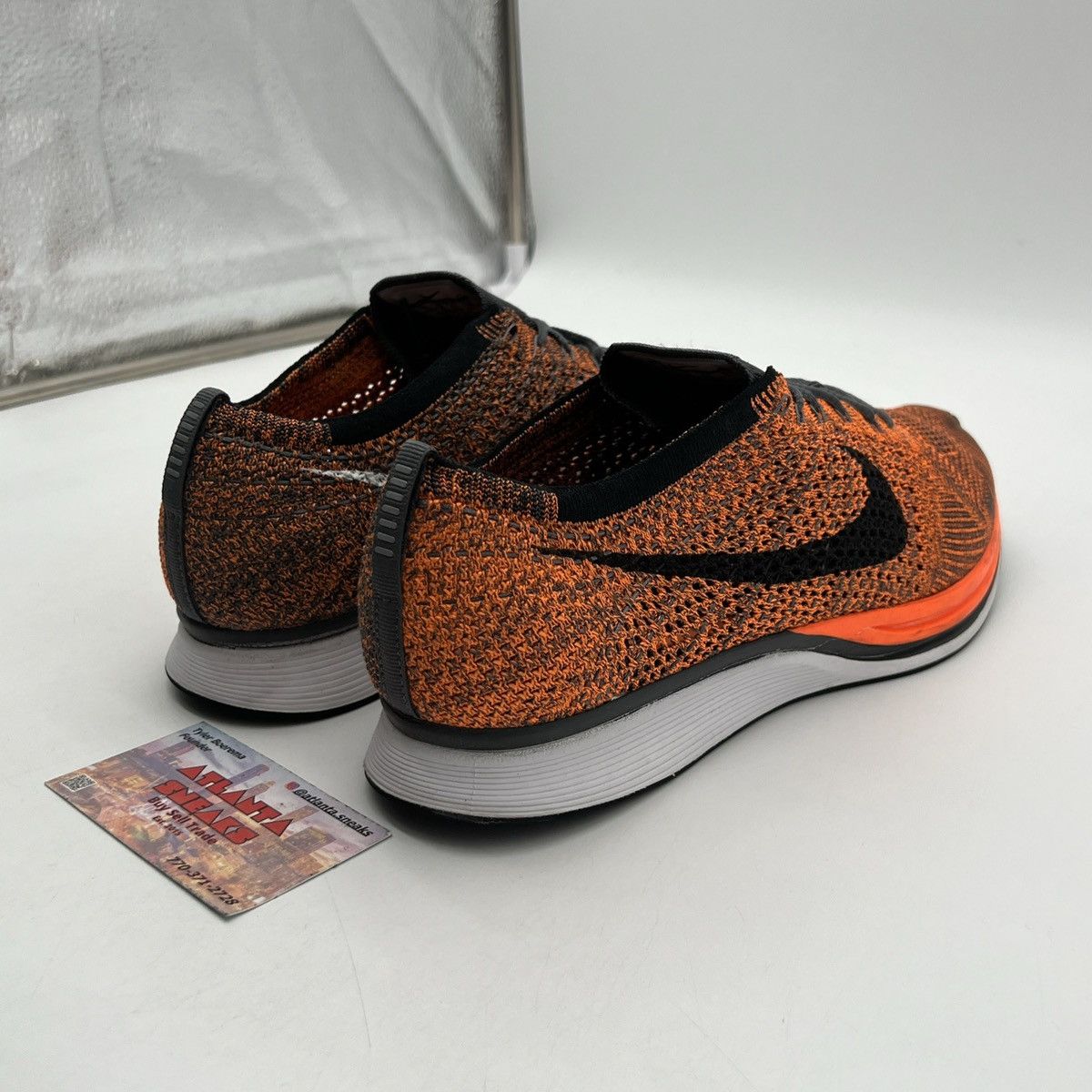 Nike Flyknit racer total orange Size US 11 / EU 44 - 5 Thumbnail