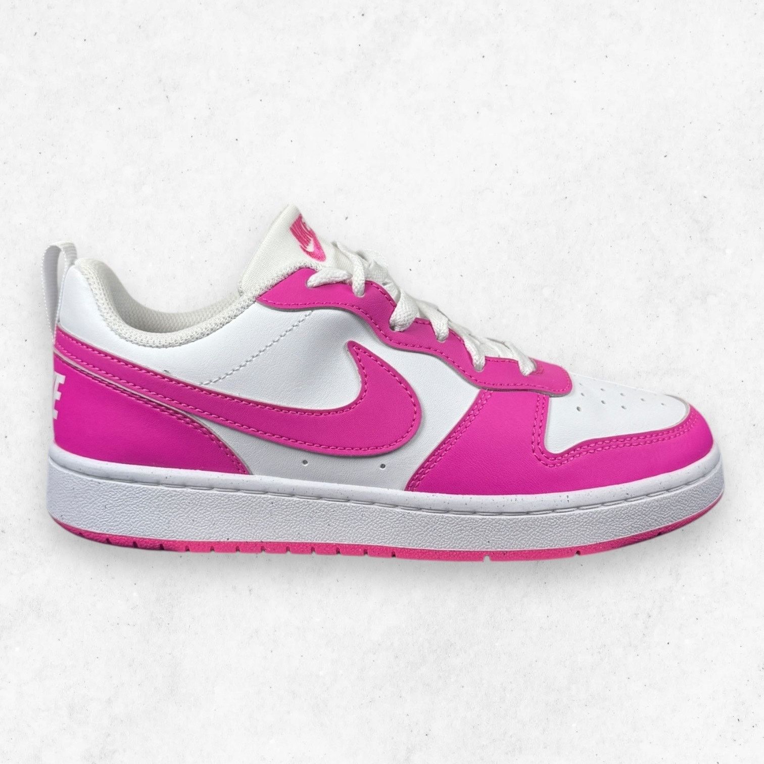 Nike Nike Court Borough Low Recraft GS 5.5Y Fuchsia Size US 5.5 / EU 38 - 1 Thumbnail