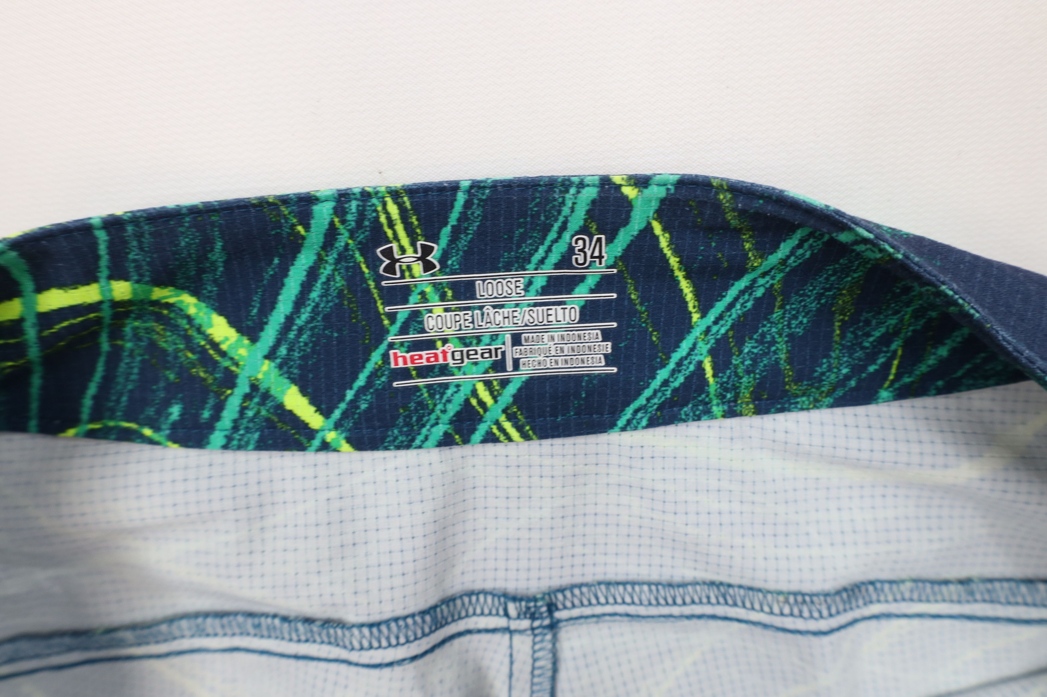 Under Armour Under Armour Fit Abstract Swimming Board Shorts Trunks Size US 34 / EU 50 - 8 Thumbnail