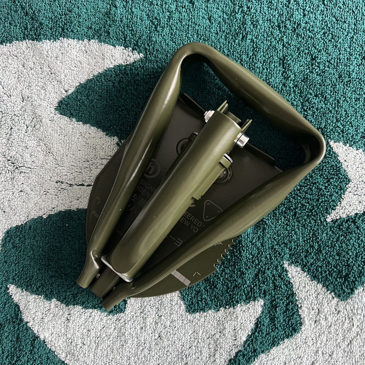 HIDDEN Hidden NY Foldable Shovel Military Green Size ONE SIZE - 2 Thumbnail