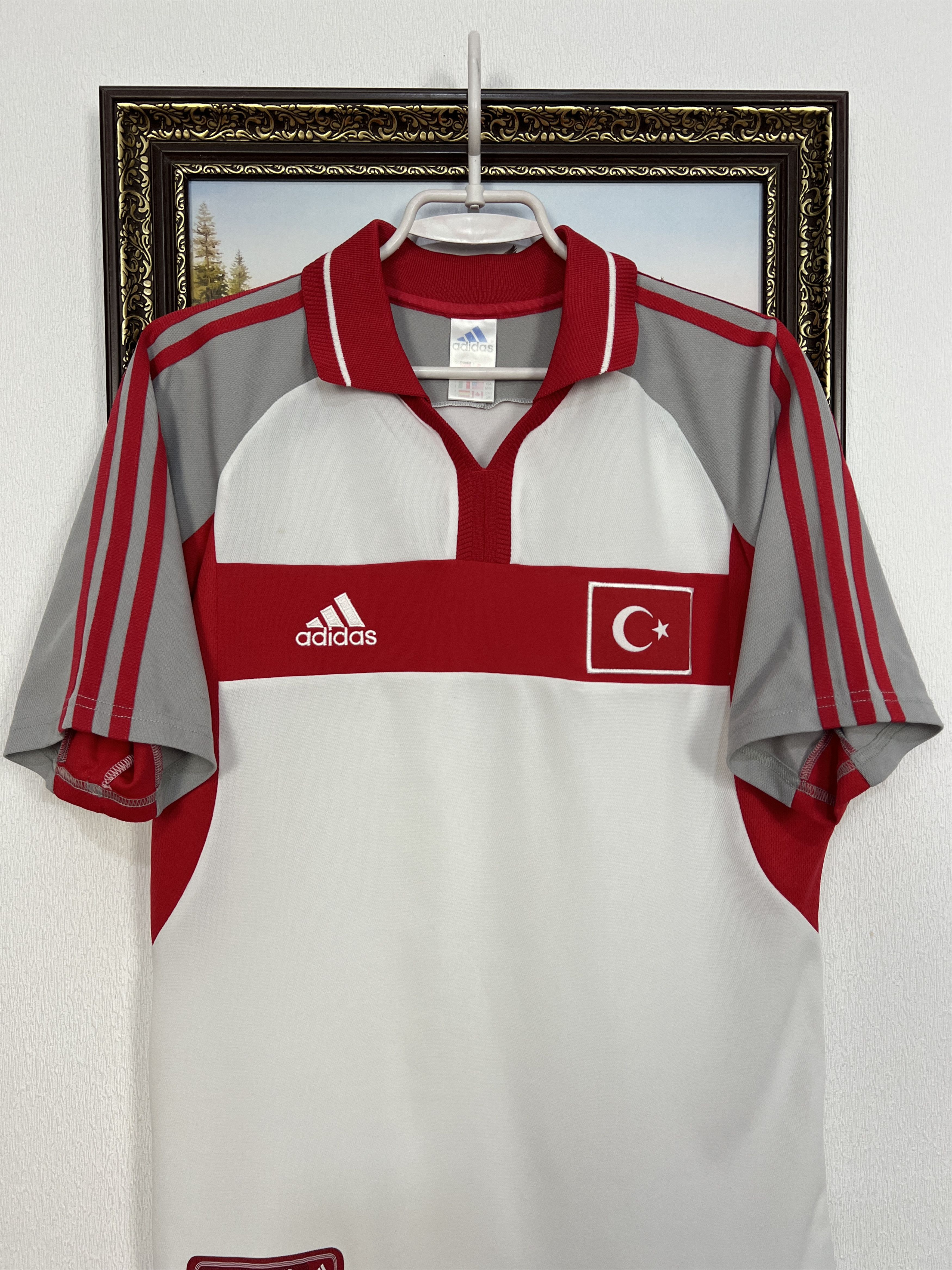 Adidas Turkey Home football shirt Soccer National Jersey Trikot Size US S / EU 44-46 / 1 - 2 Thumbnail