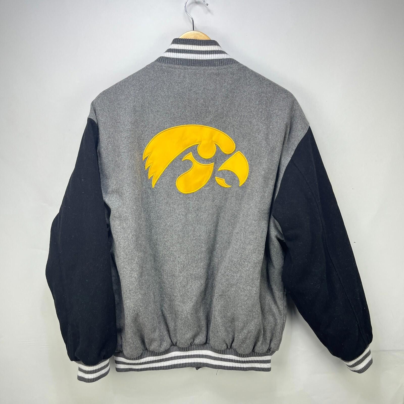 Other Vintage Iowa Hawkeyes Varsity Jacket Large Quilted Size ONE SIZE - 1 Thumbnail