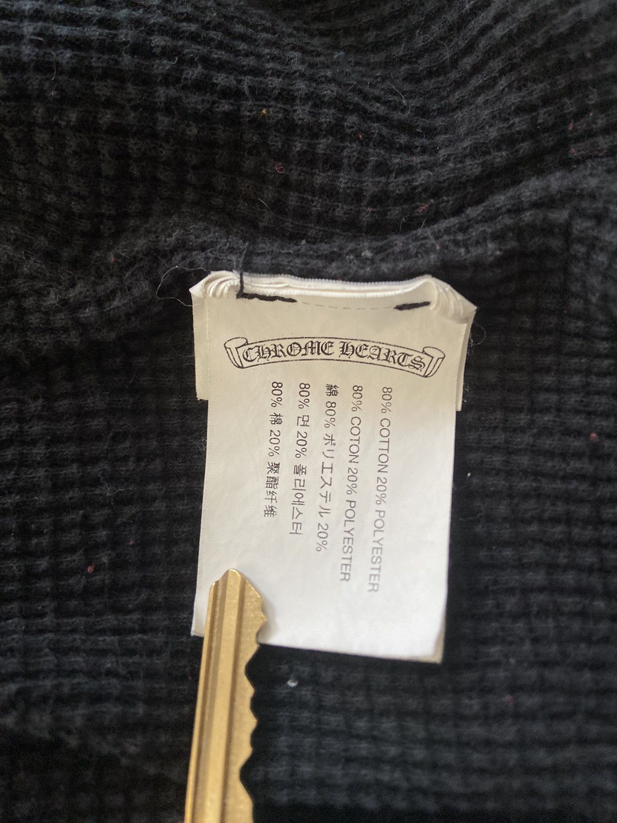 Chrome Hearts Chrome hearts x Foti thermal hoodie Size US M / EU 48-50 / 2 - 8 Thumbnail