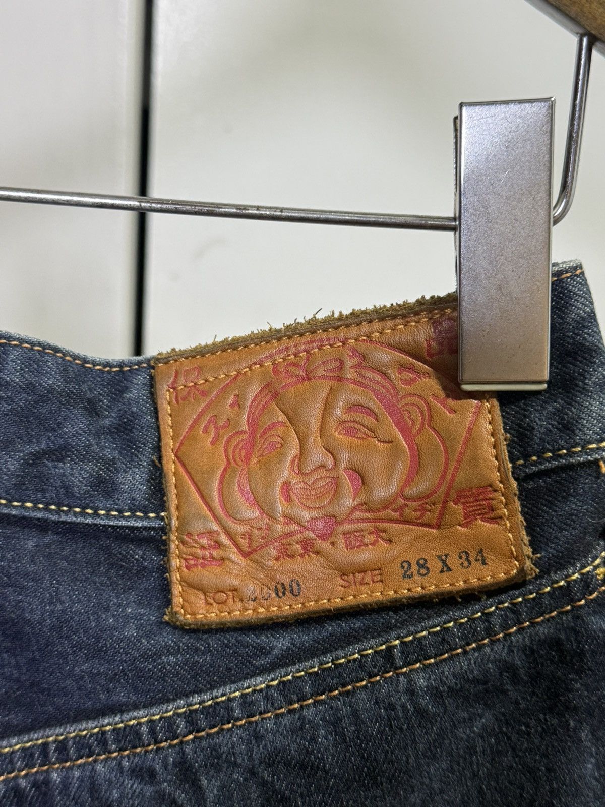 Evisu Evisu demon embroidered daicock Size US 28 / EU 44 - 8 Thumbnail