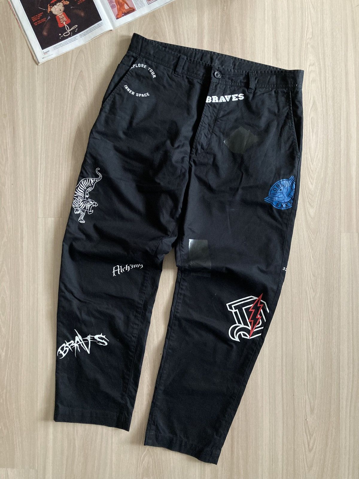 Diesel Vintage Diesel Pants Japanese Style Size US 33 - 4 Thumbnail