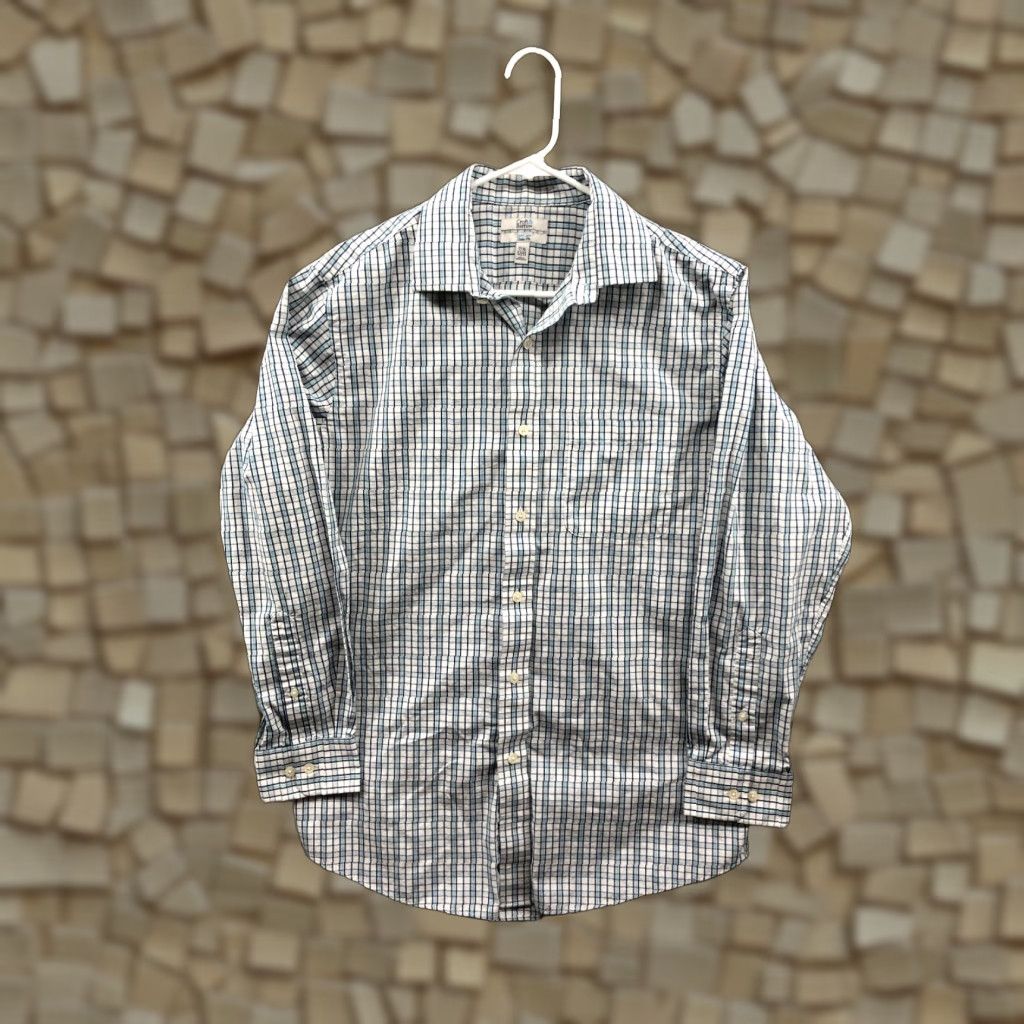 Croft & Barrow Croft & Barrow Shirt Mens Blue Plaid Long Sleeve 15.5 32/33 Button-Up Combo Main Shirt Casual Mens Blue Plaid Long Sleeve Button-Up Croft & Barrow Size US L / EU 52-54 / 3 - 1 Thumbnail