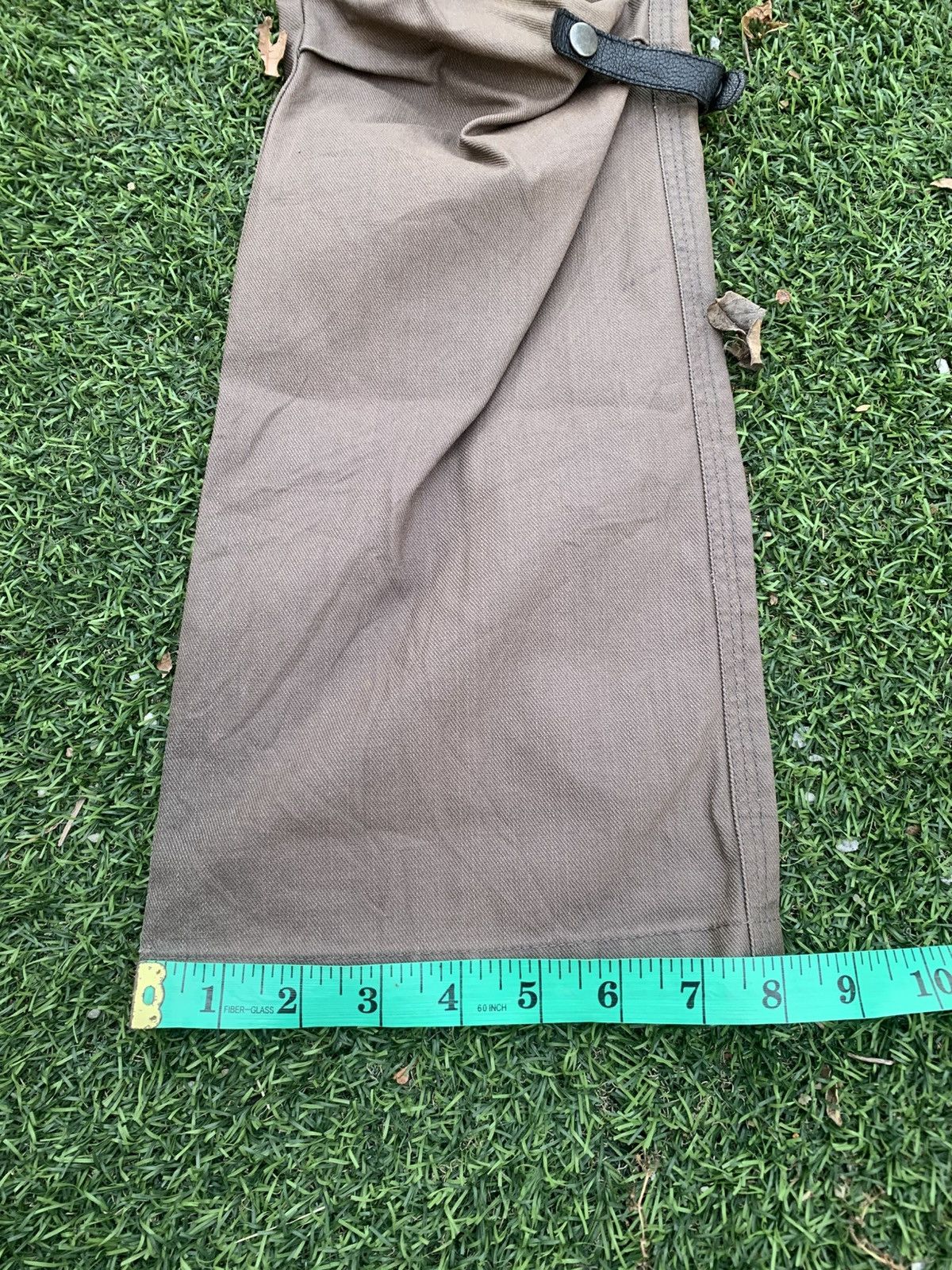 Tornado Mart Tornado Mart Waxed Cargo Pants Size US 30 / EU 46 - 9 Thumbnail