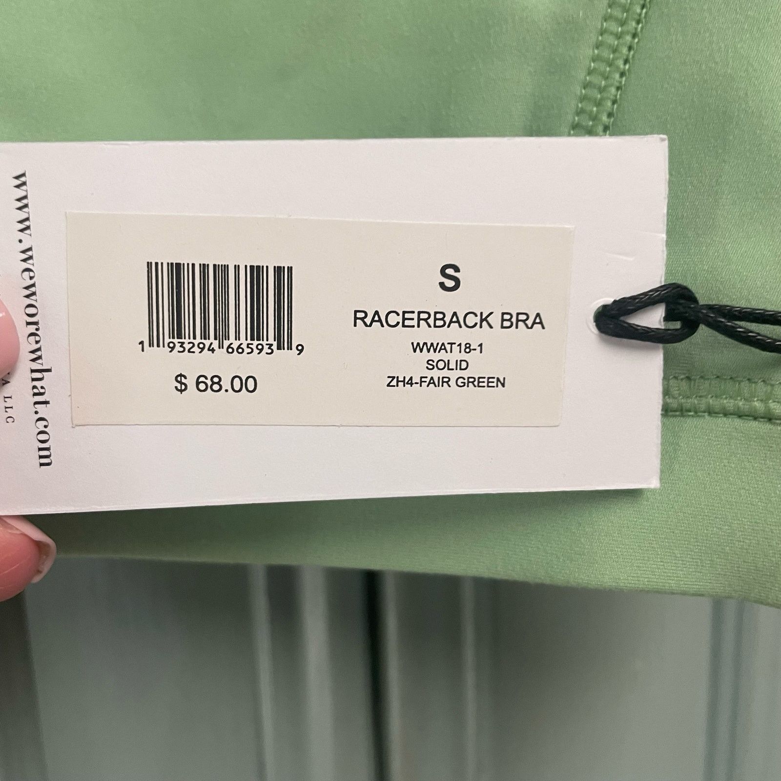 WeWoreWhat WeWoreWhat Sz Small NWT Racerback Bra $68 Revolve Size S / US 4 / IT 40 - 3 Thumbnail