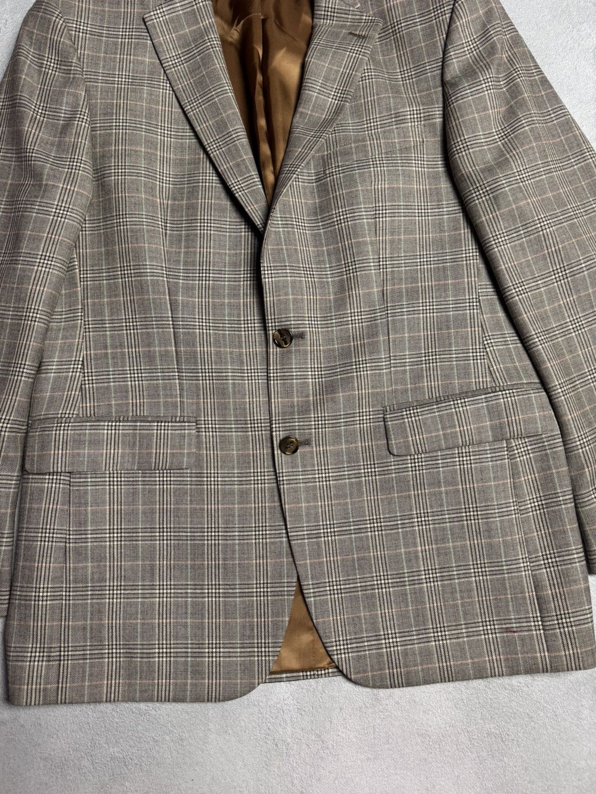 Barbour Barbour Wool Suit Blazer Jacket size L Size 50L - 4 Thumbnail
