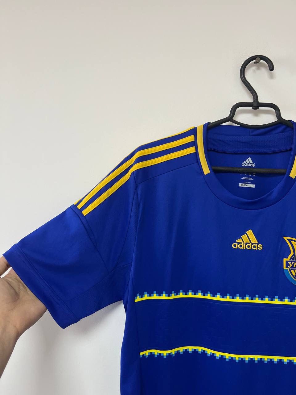 Adidas Ukraine Euro 2012/13 Home Jersey Football Shirt Adidas Large Size US L / EU 52-54 / 3 - 4 Thumbnail