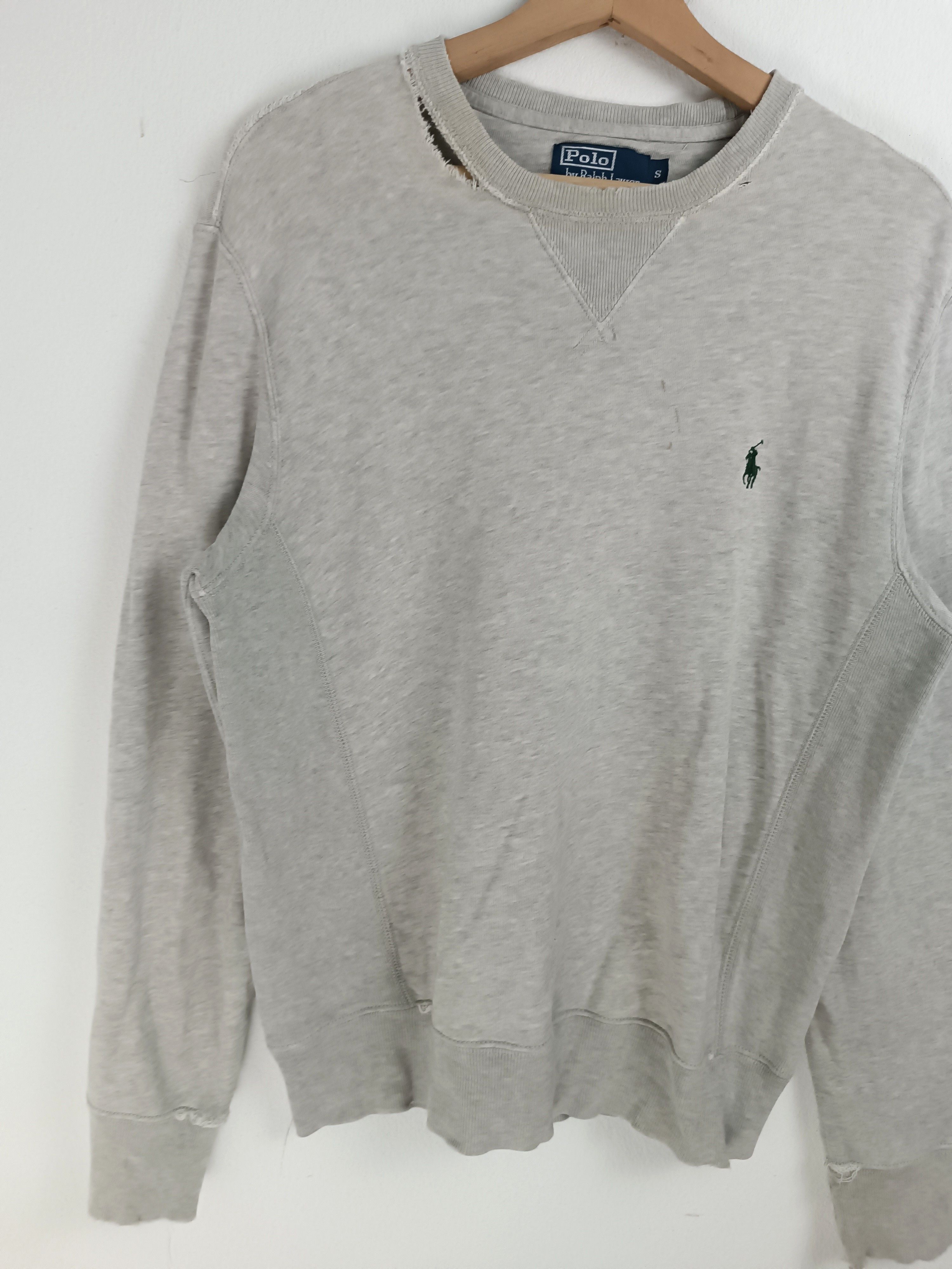 Polo Ralph Lauren THRASHED FADED VINTAGE 90s POLO RALPH LAUREN VERY RARE Size US S / EU 44-46 / 1 - 5 Thumbnail