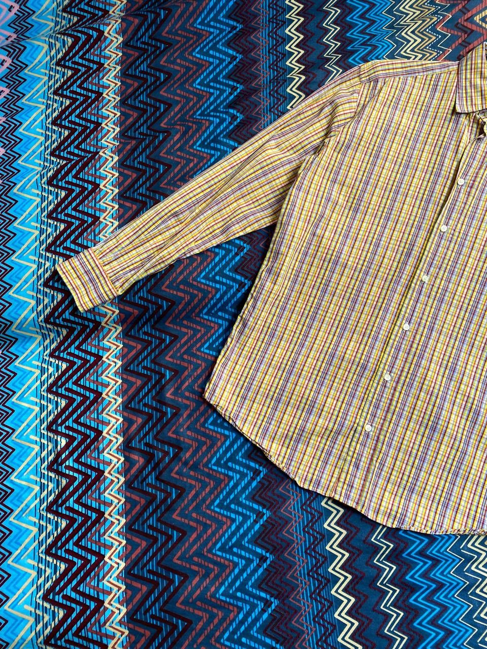 Etro Vintage Y2K shirt print Etor Milano streetwear logo luxury Size US M / EU 48-50 / 2 - 6 Thumbnail